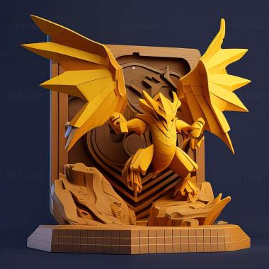 3D модель Игра Digimon Story Кибер-сыщик (STL)